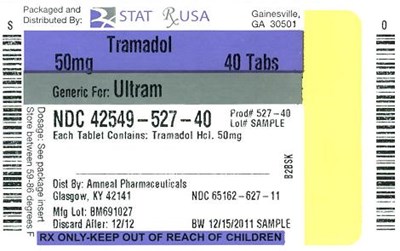 Tramadol 50mg Label Image (Tramadol 50mg Label 42549)
